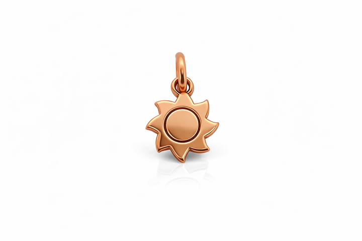 Ellegi Argento | Linea Micro ciondolo sole rosato