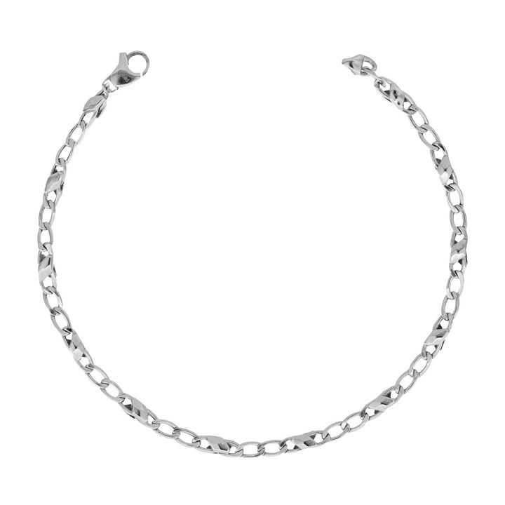 iGold | Bracciale in oro 9 kt bianco