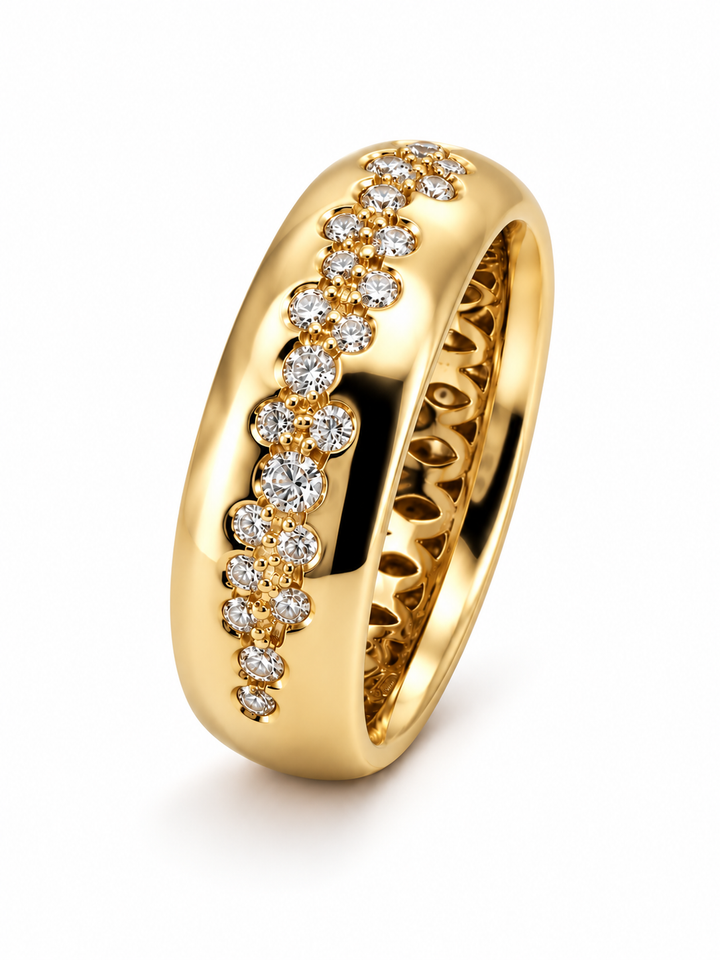 Leo Pizzo | Anello fascia in oro giallo