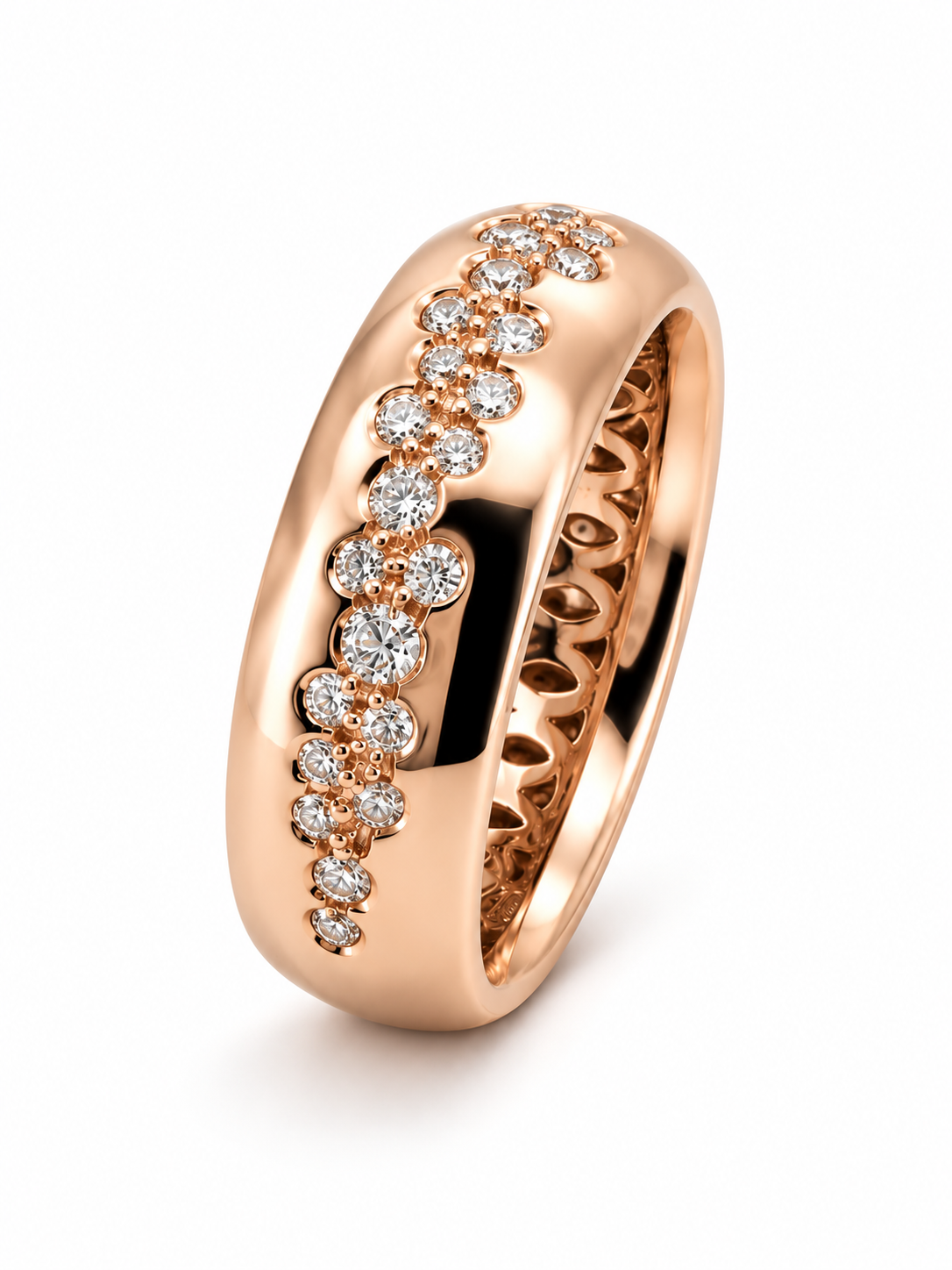 Leo Pizzo | Anello fascia in oro rosa