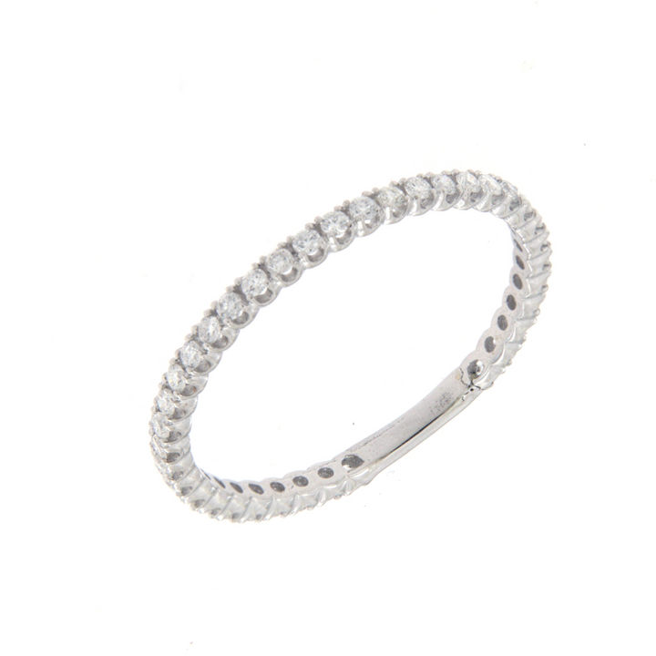 Gioielli del Sole | Anello veretta con diamanti