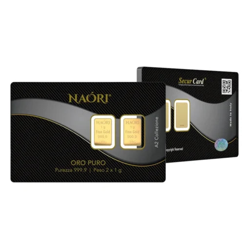 Naòri |  2 lingotti da 1 g