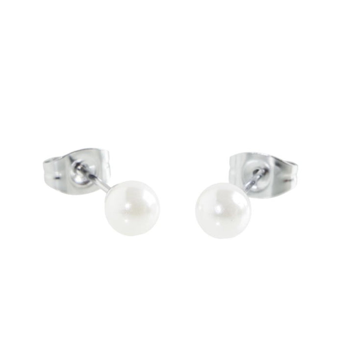 Marlù | Orecchini a lobo sfera 6 mm