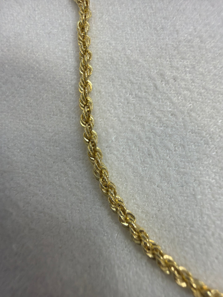 Linea Gold Classic| Catenina in oro giallo intrecciata gr 1,7