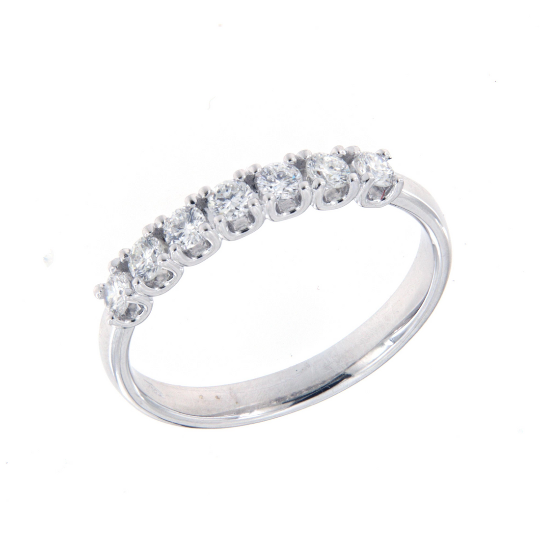 Gioielli del Sole | Anello veretta a 7 con diamanti