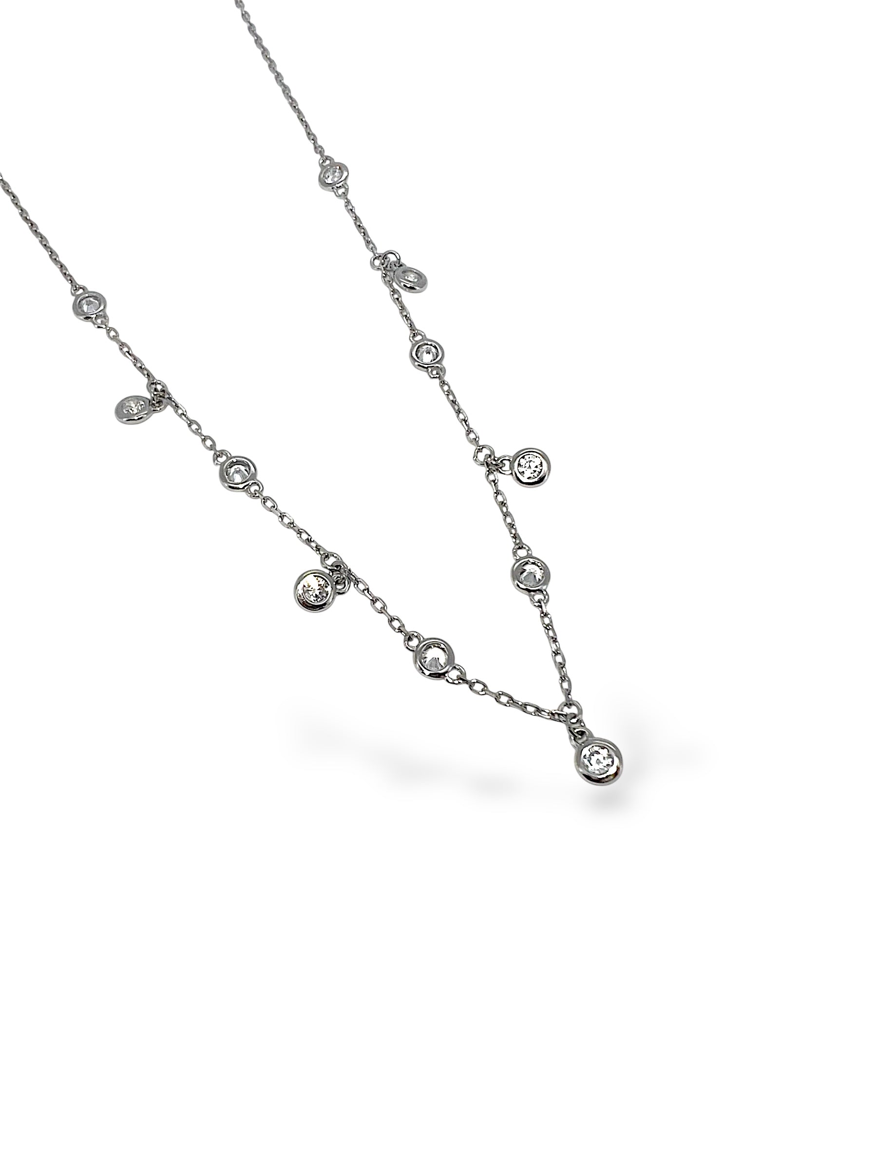 Ellegi Argento | Collana in argento con zirconi