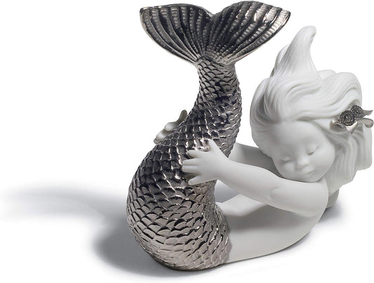 Lladrò Porcelain | Statuina "Giocando Con Il Mare"