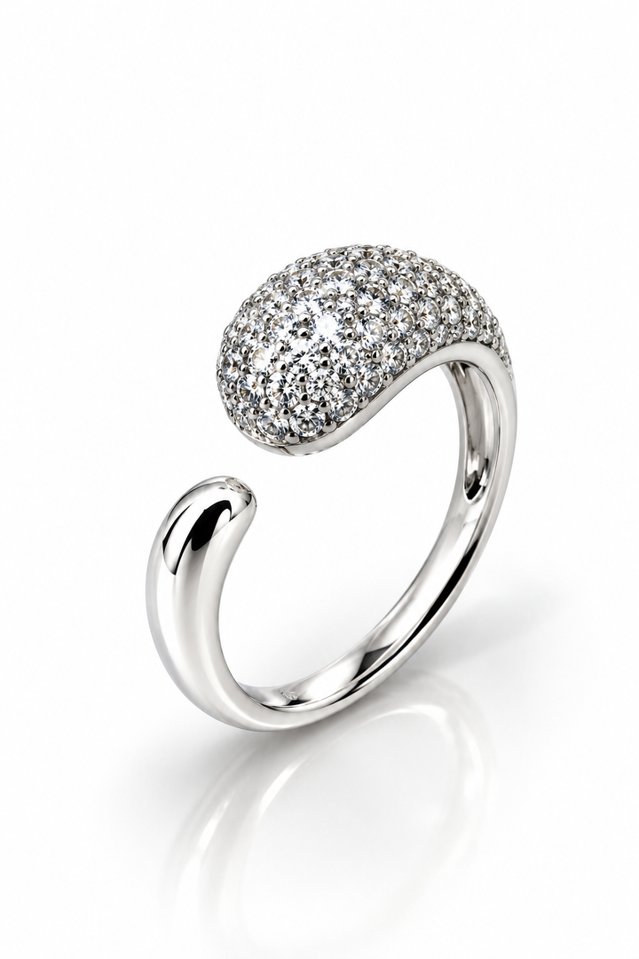 Ellegi Argento | Anello goccia