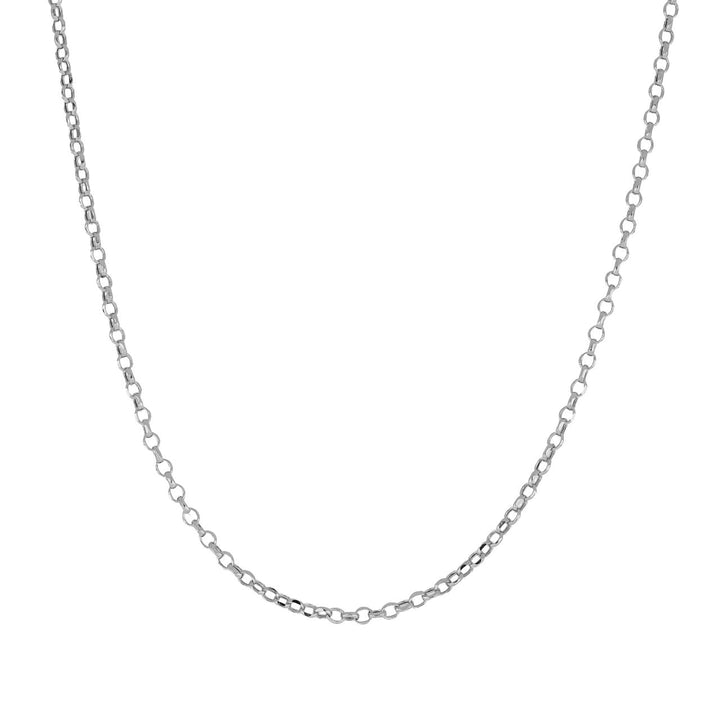 iGold | Collana catena in oro 9 kt bianco
