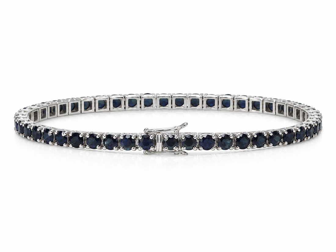 Ellegi Gioielli | Tennis Filo Gioia con zaffiri 14,96 ct