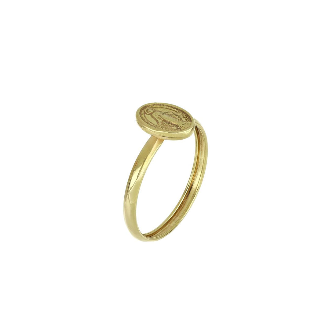 iGold | Anello Madonna Miracolosa in oro 9 kt