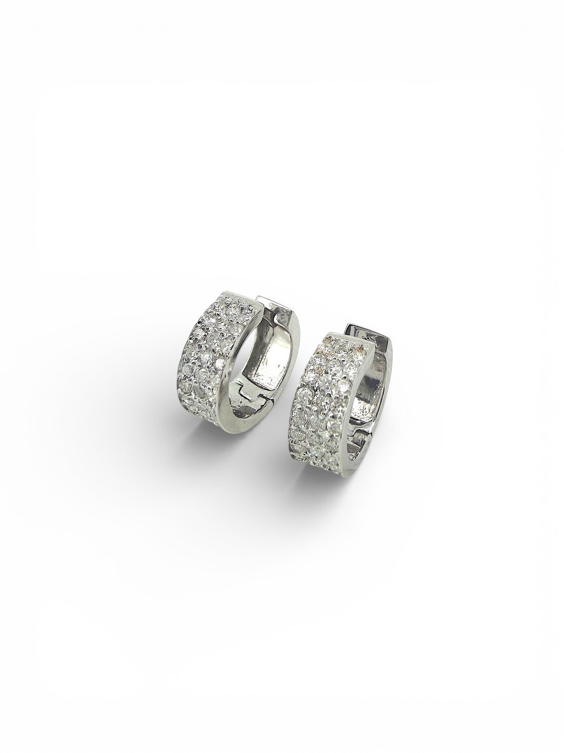 Ellegi Gioielli | Orecchini a cerchio con diamanti