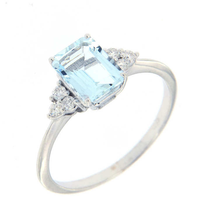 Gioielli del Sole | Anello con acquamarina