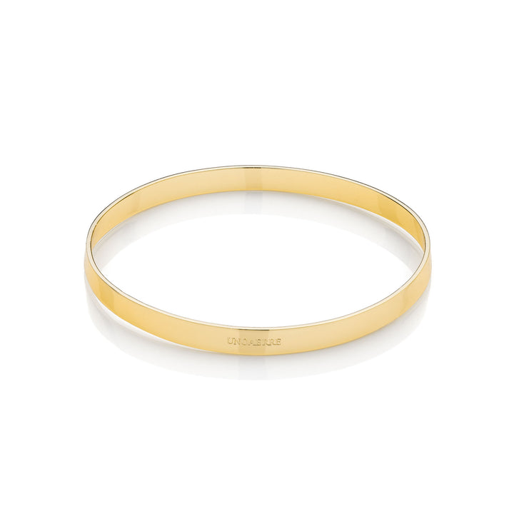 UNOAERRE | Bracciale rigido dorato Lux