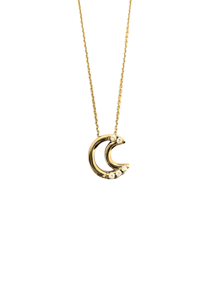 iGold | Collana in oro 9 kt con luna