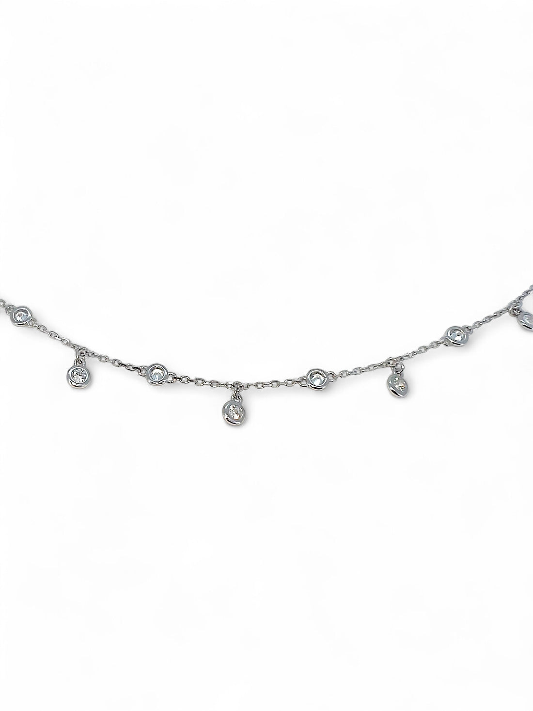 Ellegi Argento | Collana in argento con zirconi