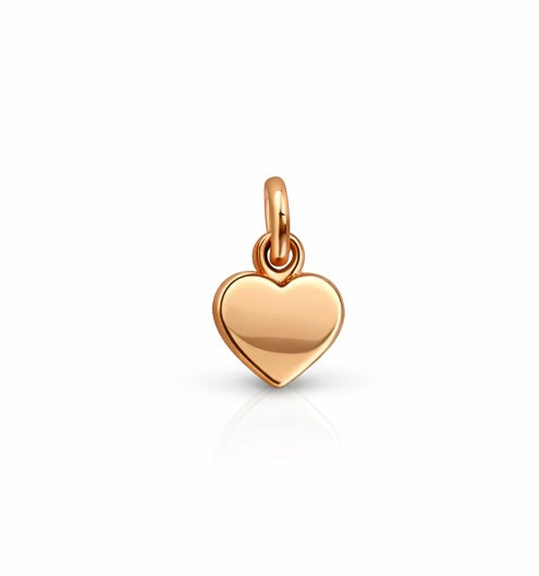Ellegi Argento | Linea Micro ciondolo cuore rosato