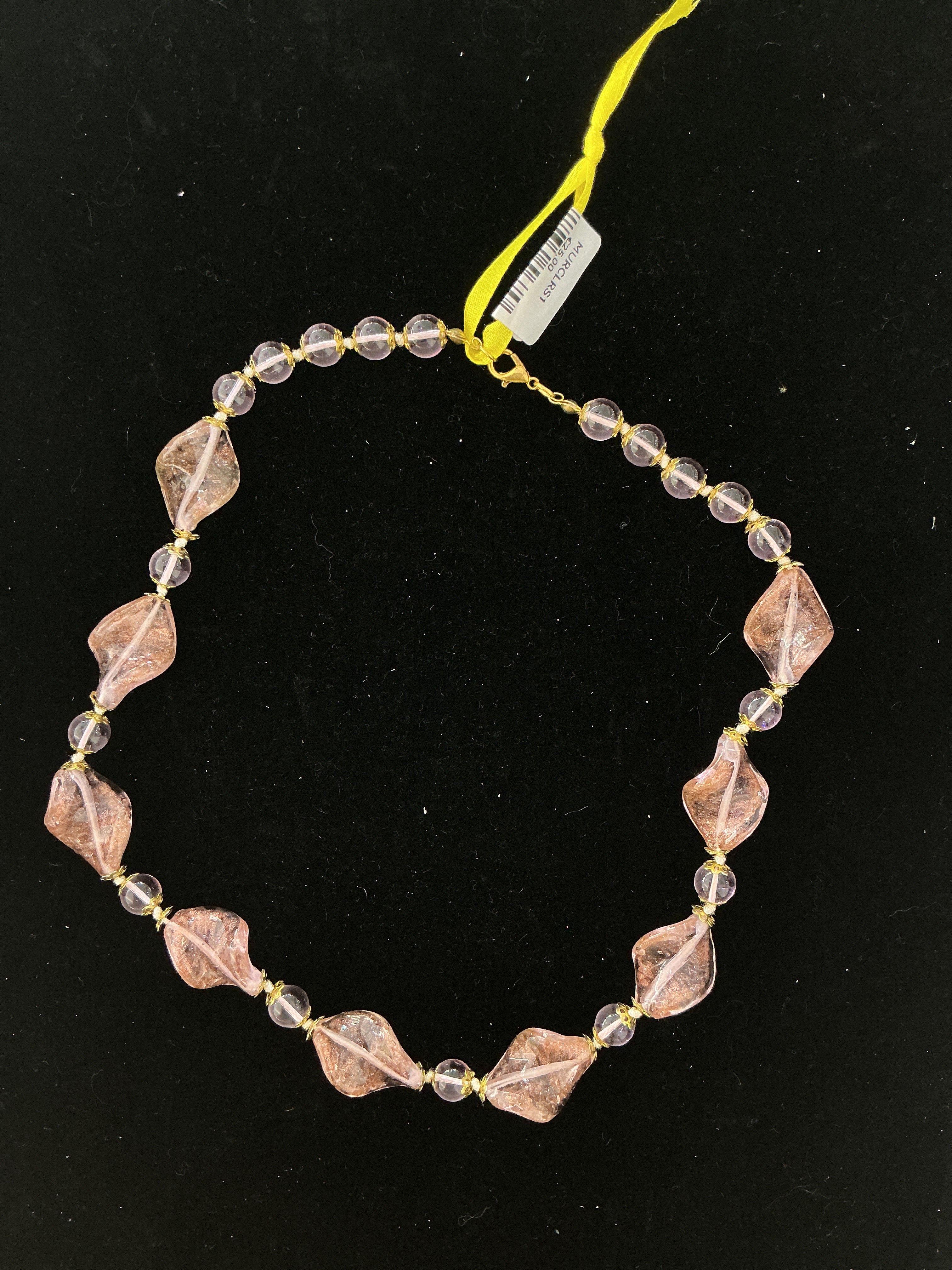 Murano | Collana foglie e perline