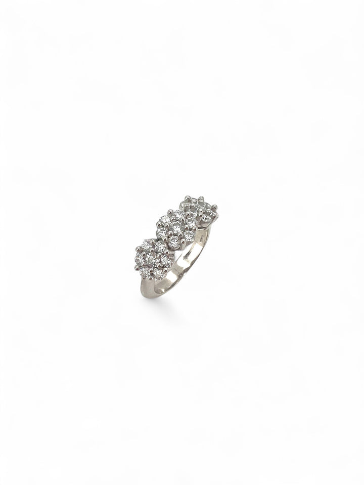 Ellegi Argento | Anello trilogy fiore