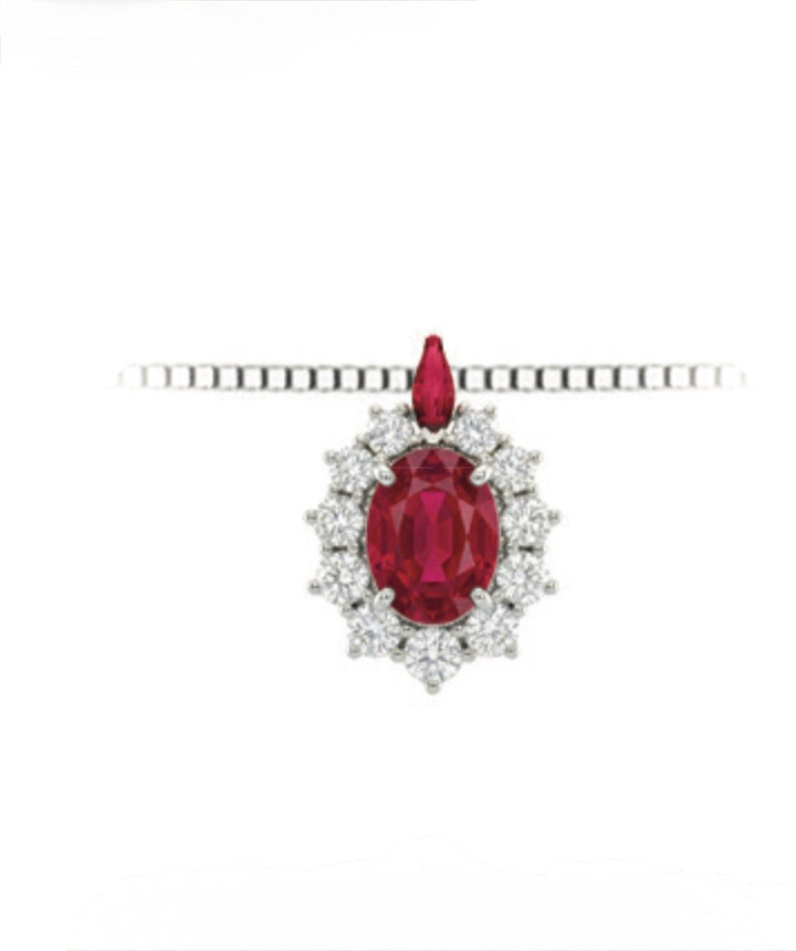 Luce di DonnaOro | Collana con Rubini
