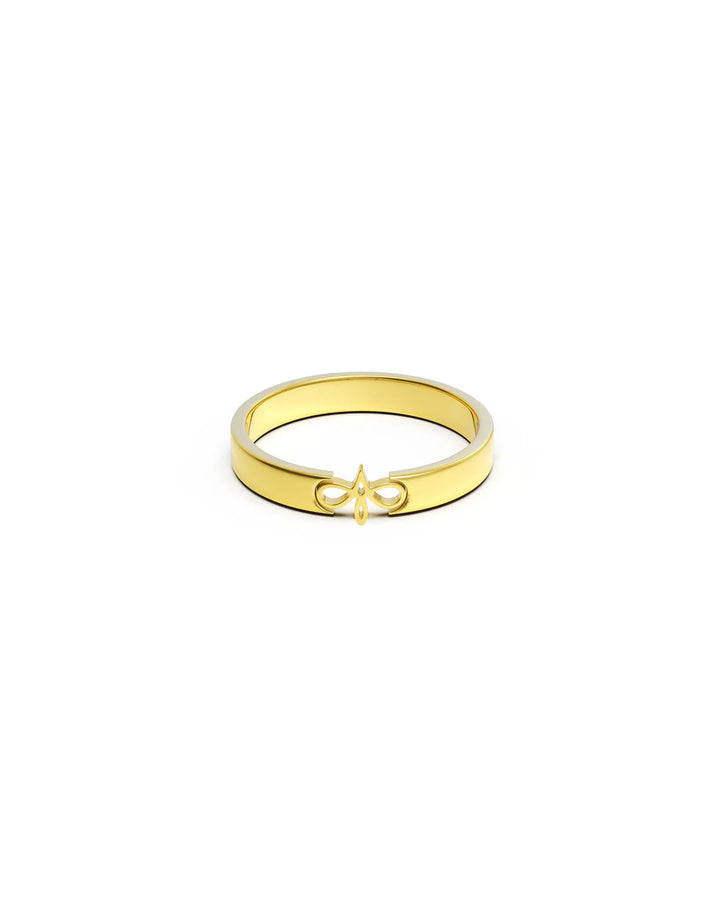 Amabile Jewels | Anello Fedina con Logo Amabile