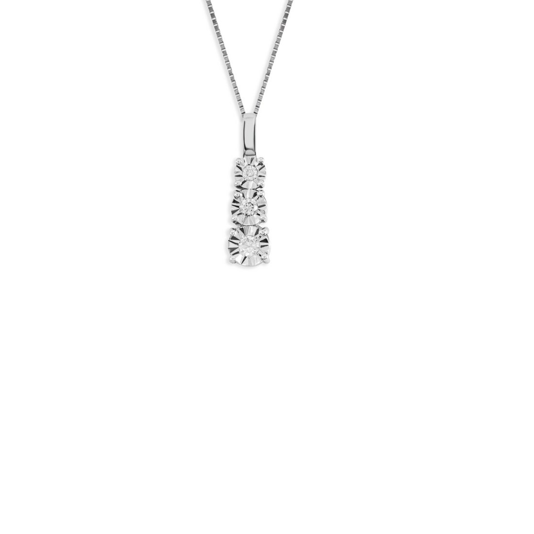 Gioielli del Sole | Collana trilogy con diamanti
