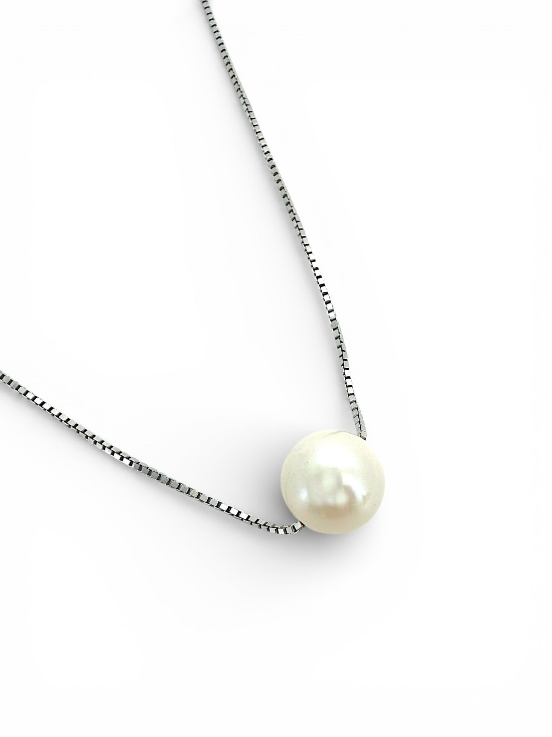 Ellegi argento | Collana con perla