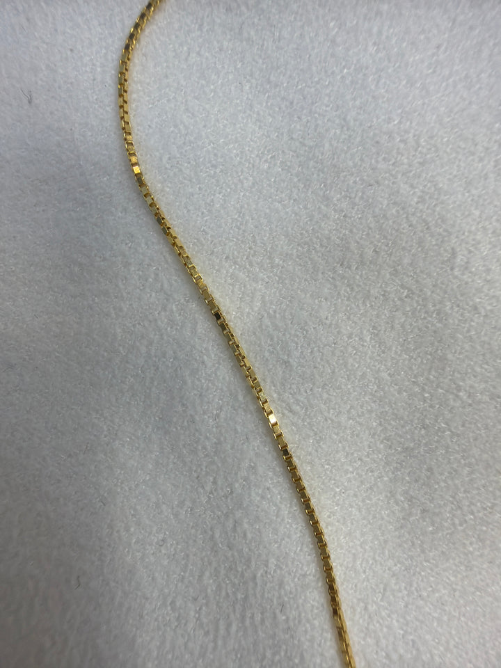 Linea Gold Classic| Catenina in oro giallo veneziana g 1,2