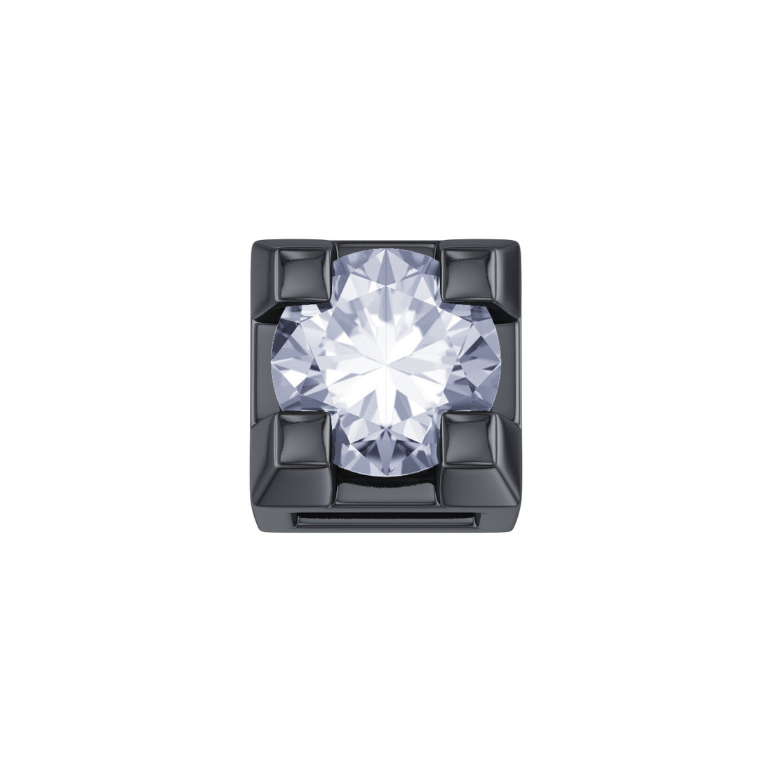 Elements | Griffe 0,02 ct in oro brunito e diamante