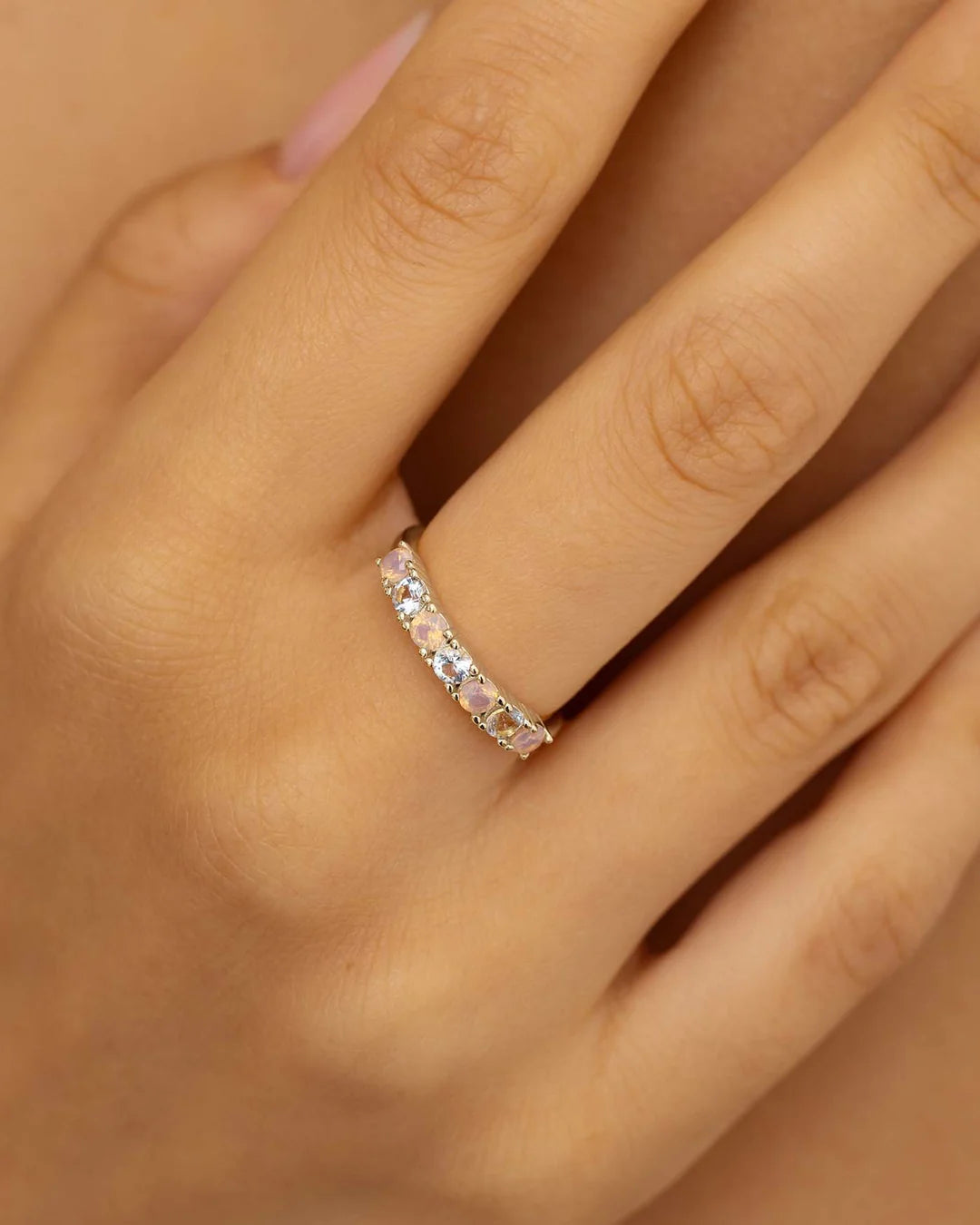 Amabile Jewels | Anello Veretta Floral