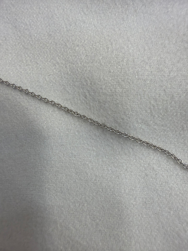 Linea Gold Classic| Catenina in oro bianco rolò  gr. 1,8 o 3,2