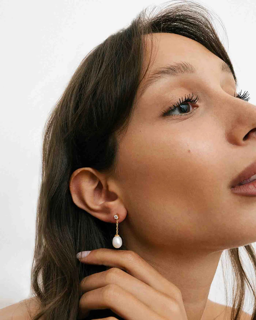 Amabile Jewels | Orecchino Luce Perla