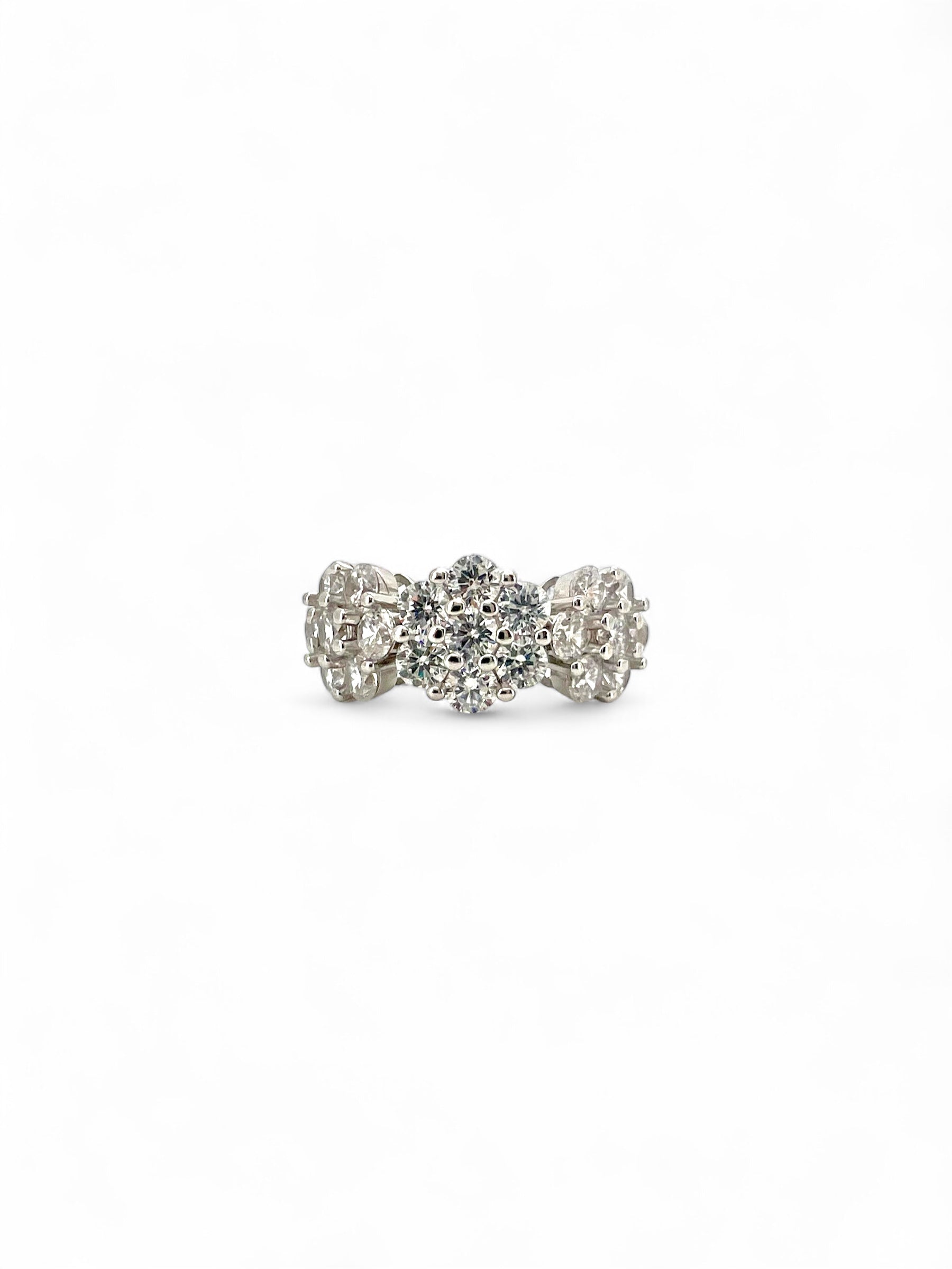 Ellegi Argento | Anello trilogy fiore big