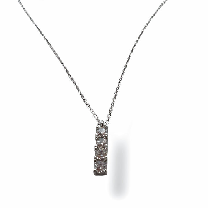 Ellegi Argento | Collana con pendente con zirconi