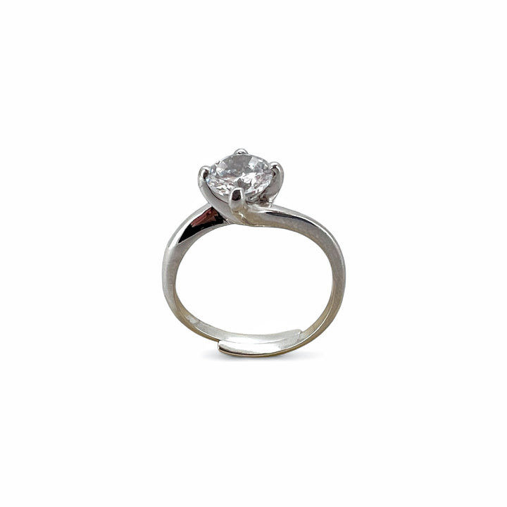 Ellegi Argento | Anello solitario valentino