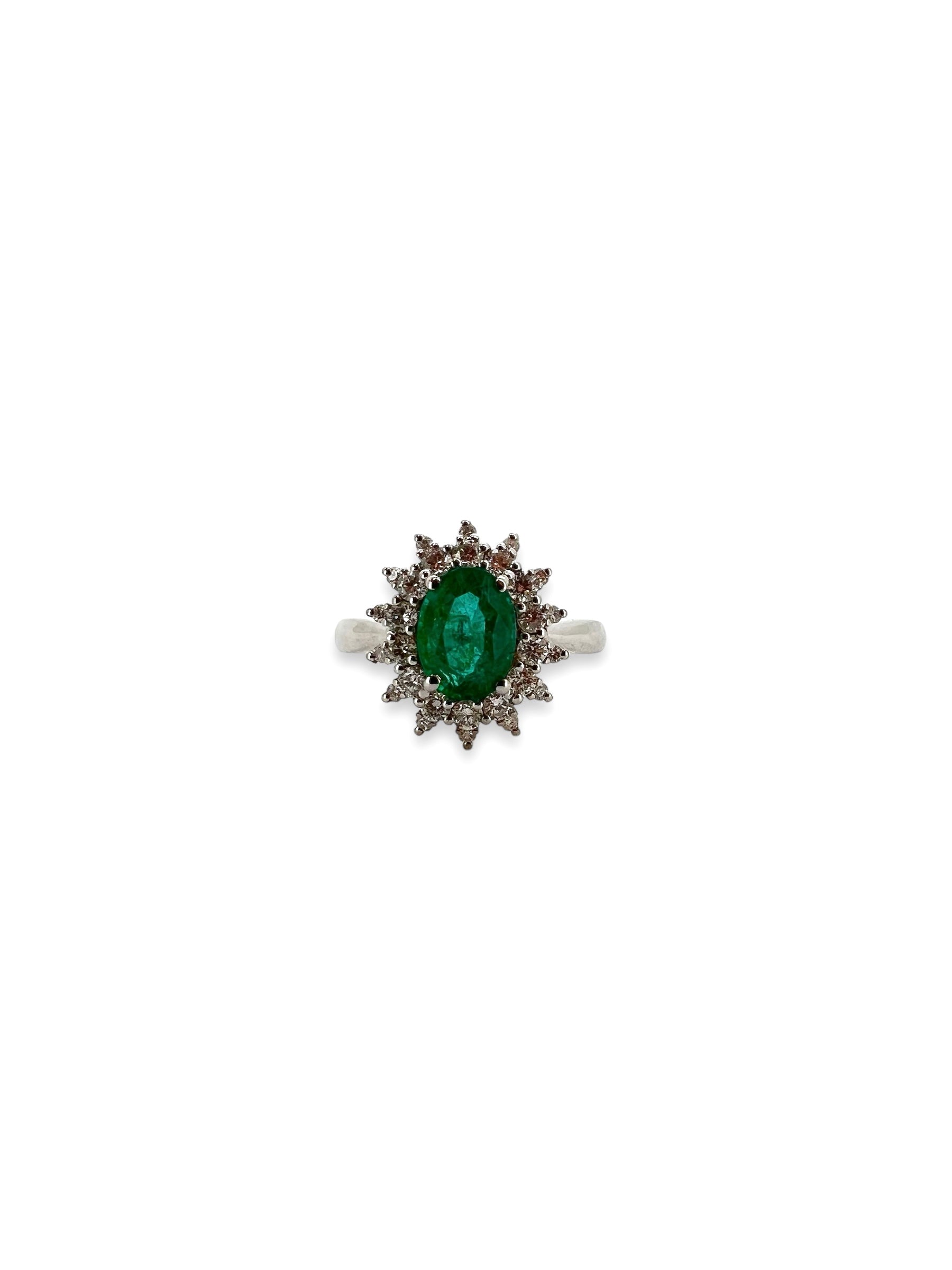 Ellegi Gioielli | Anello Etoile con smeraldo