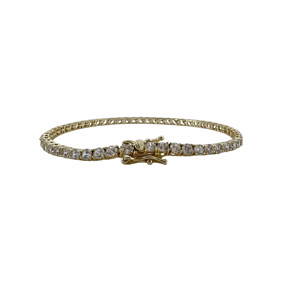 Ellegi Argento | Tennis dorato 1,5 mm