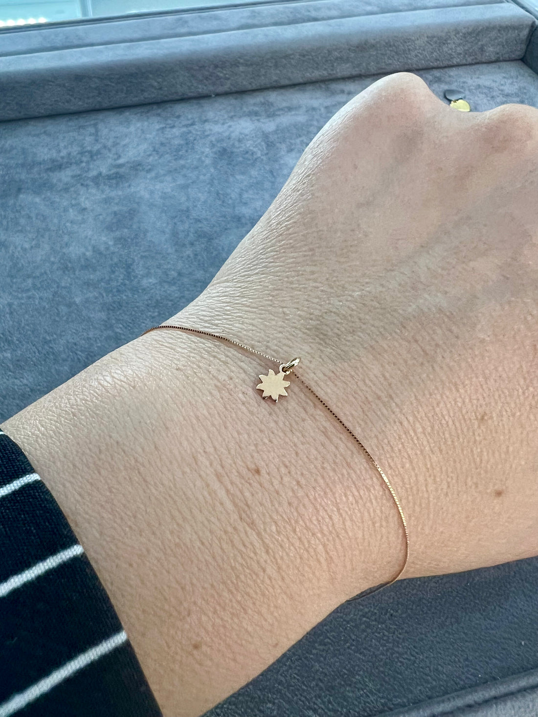 Ellegi Gioielli | Linea Micro ciondolo sole in oro rosa