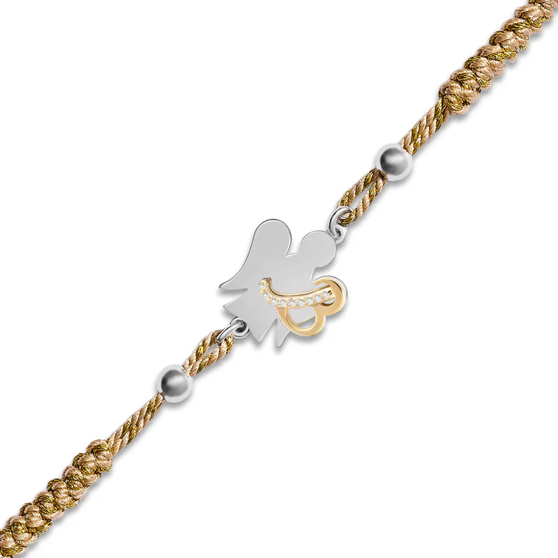 Roberto Giannotti | Bracciale cordino alfabeto