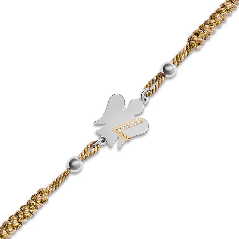 Roberto Giannotti | Bracciale cordino alfabeto