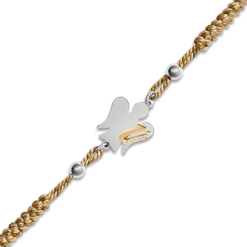 Roberto Giannotti | Bracciale cordino alfabeto