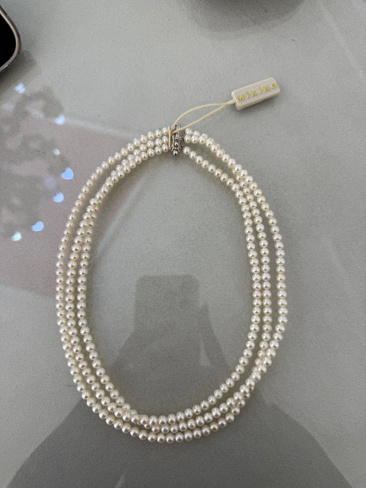 Mikiko Mademoiselle | Collana perle Fresh Water Midus