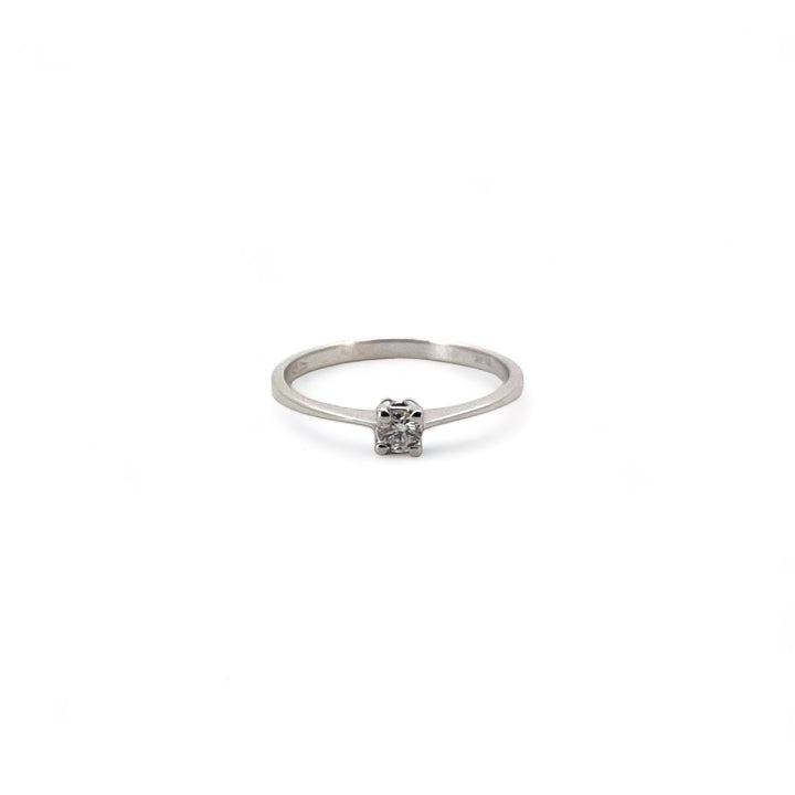 Ellegi Gioielli | Anello solitario 4 griffe