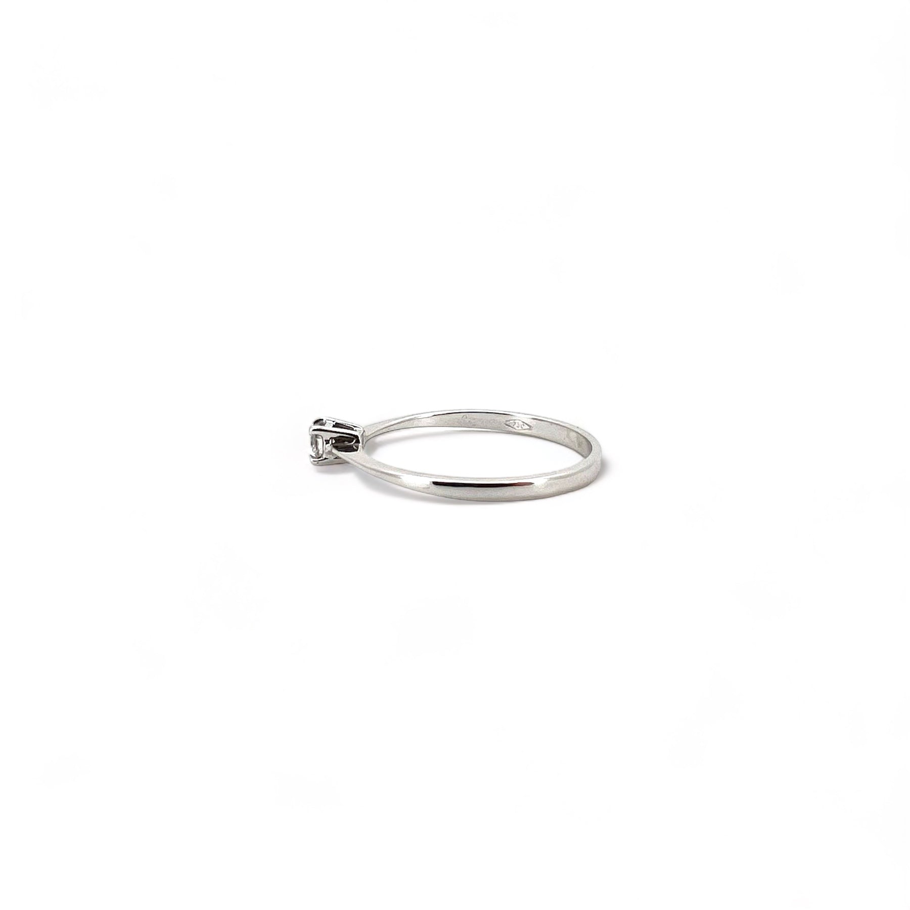 Ellegi Gioielli | Anello solitario 4 griffe