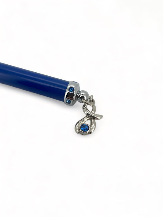 Ottaviani | Mini penna blu con ciondolo