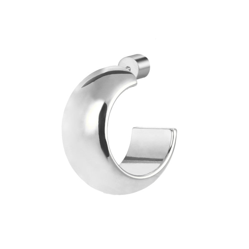 Marlù | Orecchino a lobo a cerchietto 1,8 cm con chiusura perla