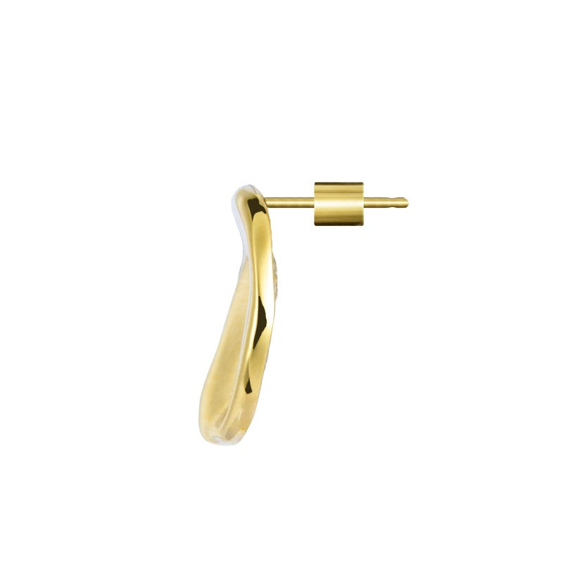 Marlù | Orecchino a lobo bottone irregolare