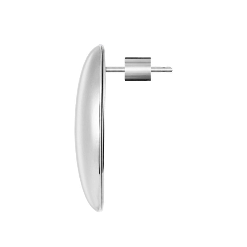 Marlù | Orecchino a lobo bottone ovale 2,8 cm