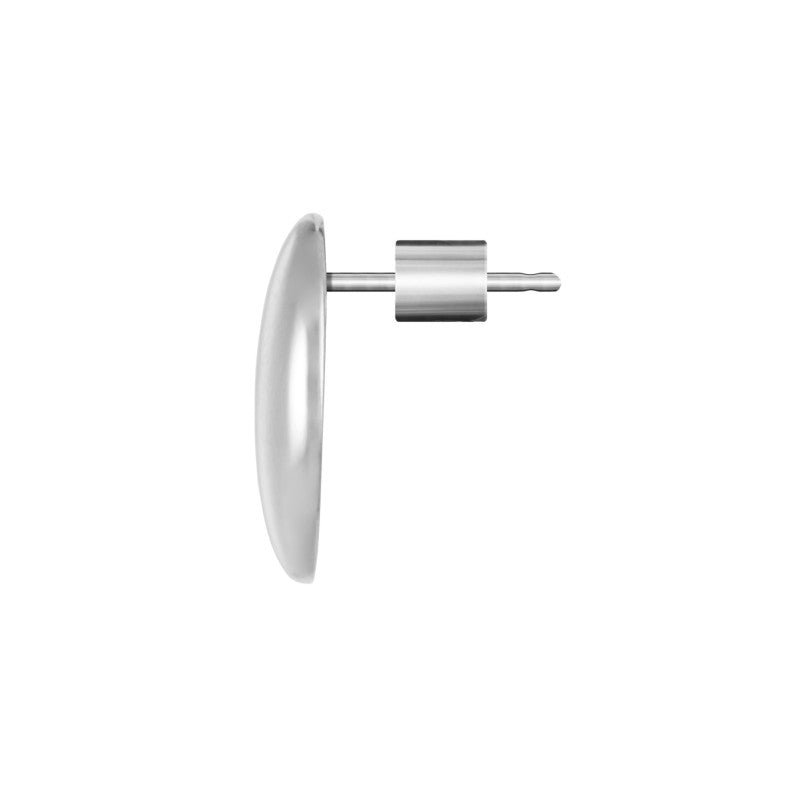 Marlù | Orecchino a lobo bottone ovale 1,6 cm