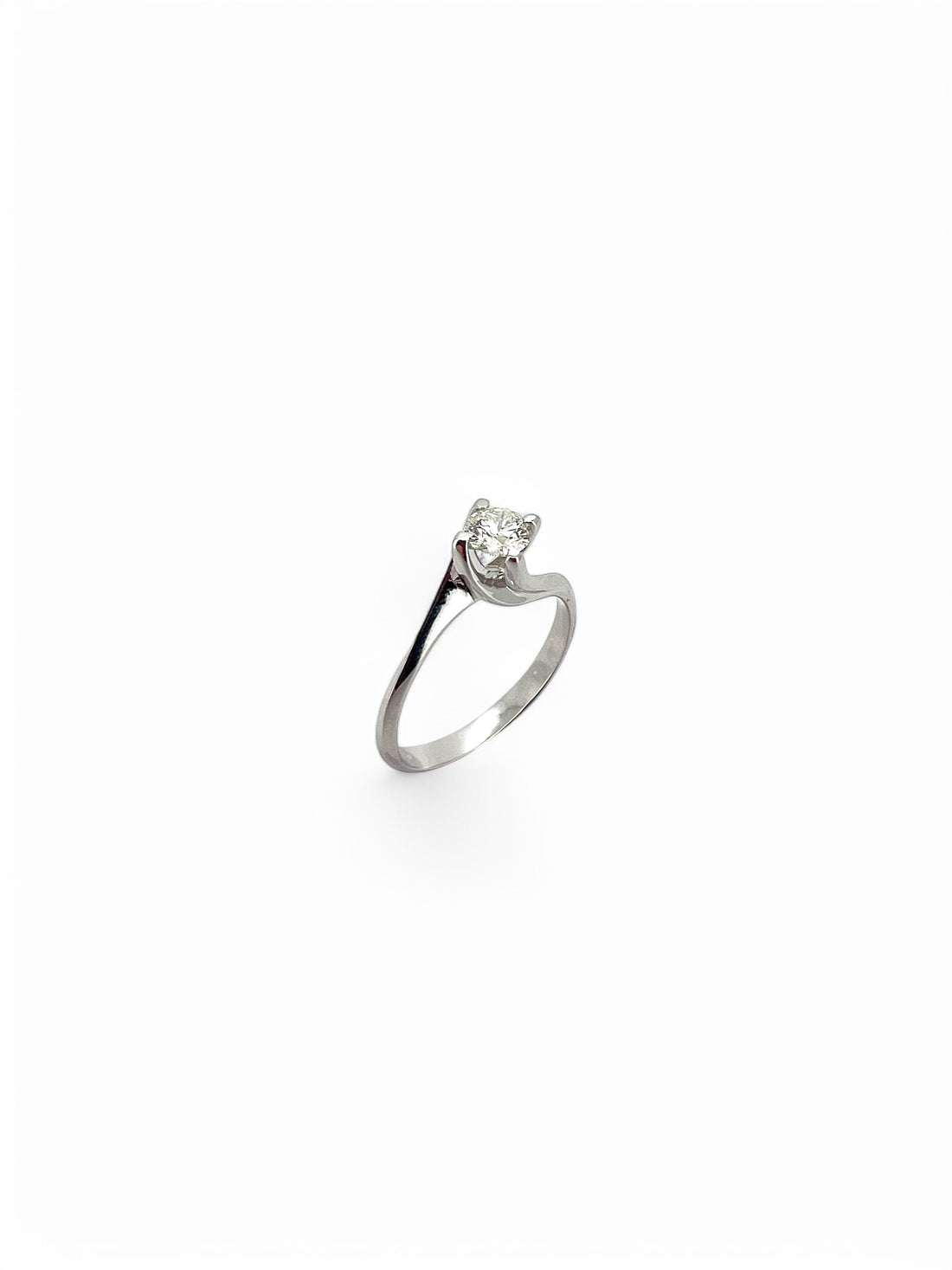 Ellegi Gioielli | Anello solitario 4 griffe Valentino